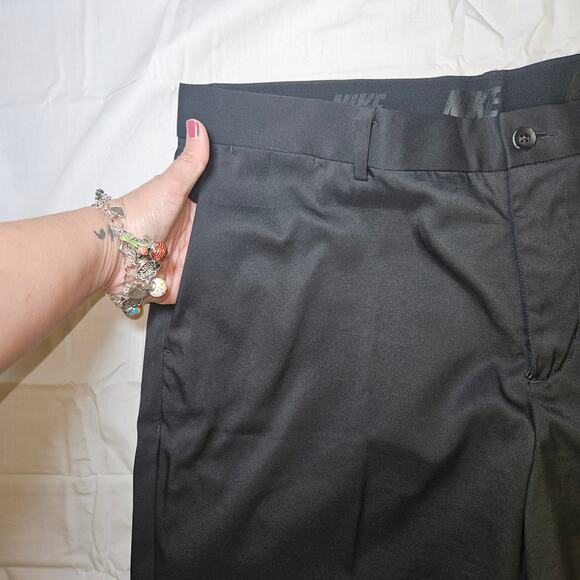 Nike Golf Shorts Men 36 Black Dri-Fit Performance Casual Stretch Sporty Athletic - Picture 3 of 12